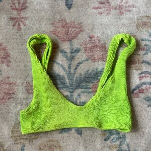 YouSwim Eva Top in Bright Green